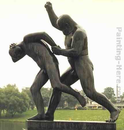 Gustav Vigeland Father Punishing Son